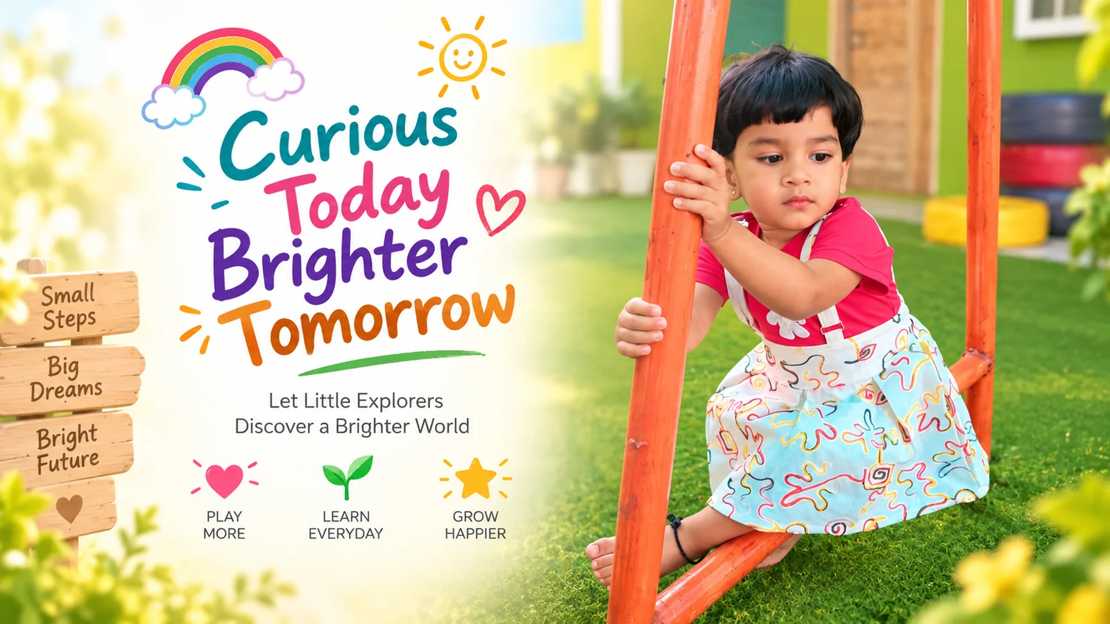 Curious today, brighter tomorrow — helping little explorers discover a brighter world